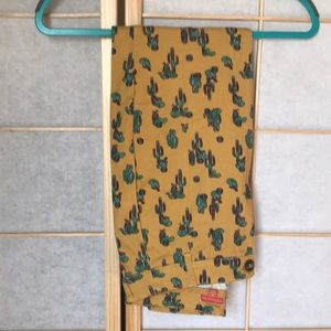 Modcloth Treasured Perspective Cactus Pants S